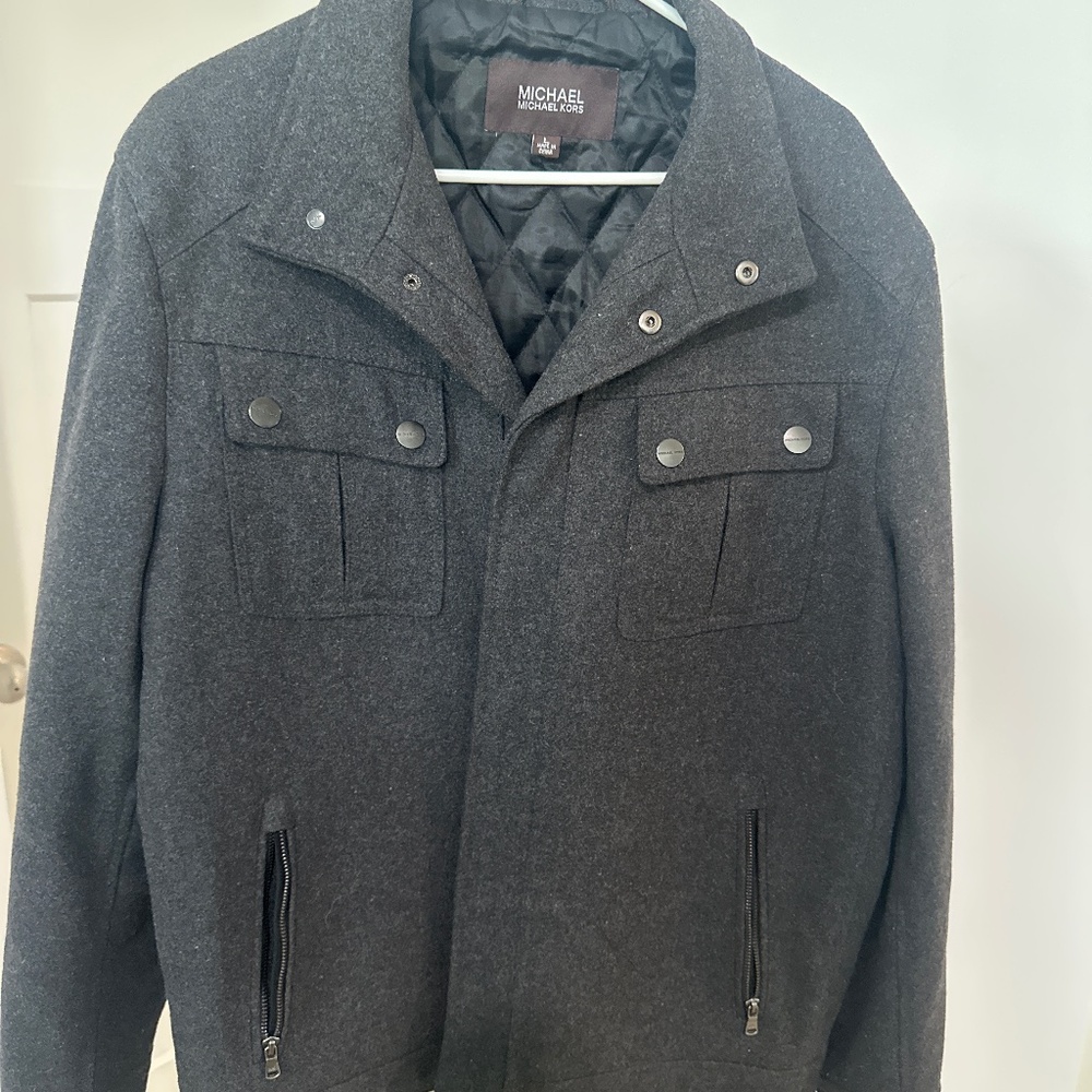 Gray Michael joes jacket